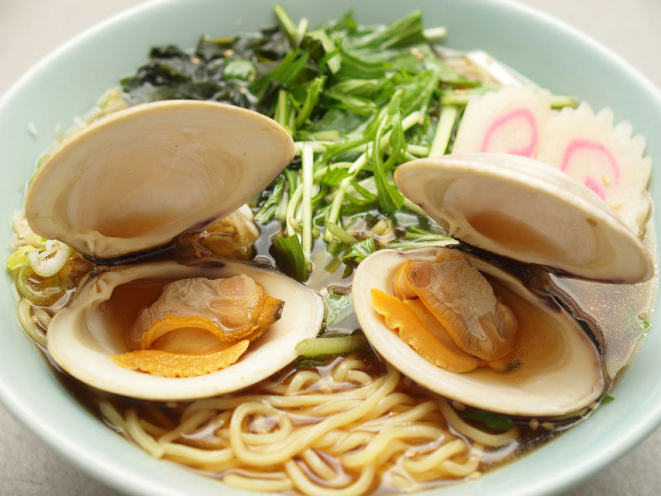 白はまぐりらーめん